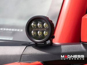 3.5-Inch Round LED Lights - Black Series - Rough Country 3.5-Inch Round LED Lights - Black Series - Rough Country